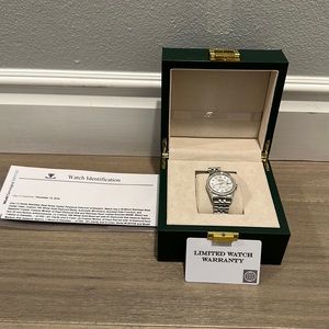 Authentic preowned stainless steel/gold oyster perpetual datejust watch 36mm